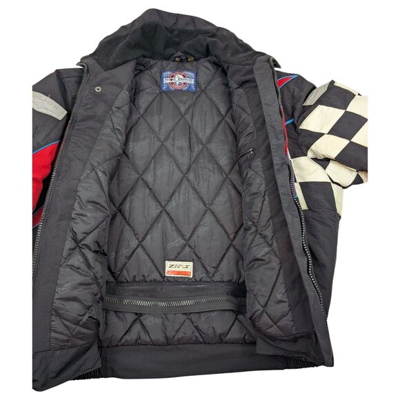 Polaris Extreme Racing Snowmobile Jacket Hein Gerike Mens L Checkered *READ - Picture 8 of 15